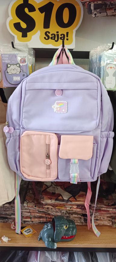 Pastel School Bag 