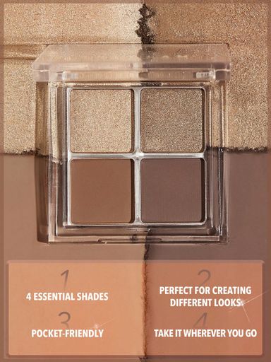 SHEGLAM Cosmic Crystal Eyeshadow Quad - Higher Self