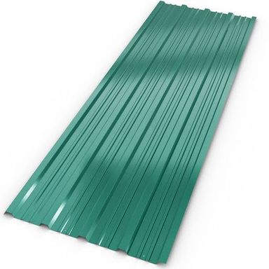 Box Profile G28 Glossy Green  3Meters 