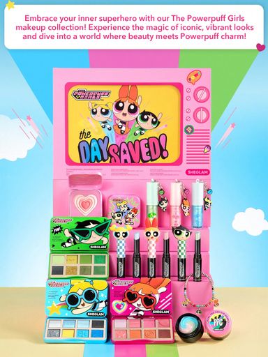 SHEGLAM X The Powerpuff Girls Tough Love Shimmer Blush - Utonium