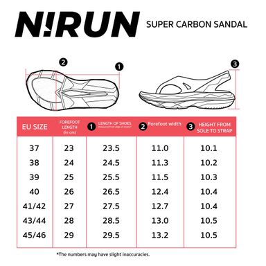 NIRUN Carbon Plate Race Sandal 