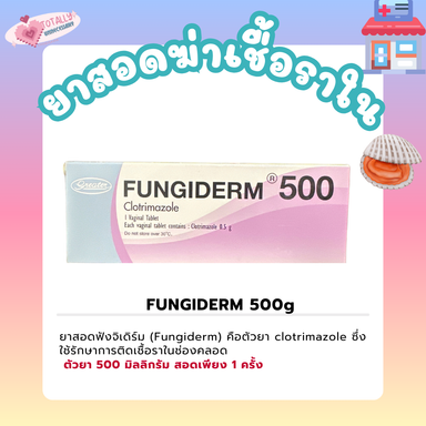 Fungiderm 💊 ยาสอด500g