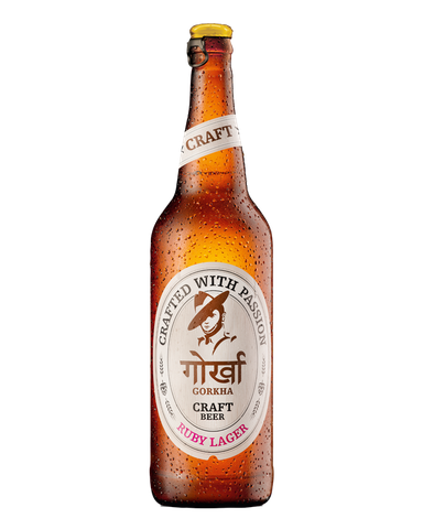 Gorkha Craft Ruby Lager Bottle 650ML