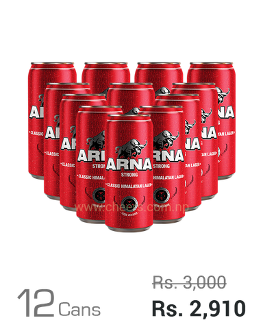 Arna Extra Strong 500ML x 12 Cans