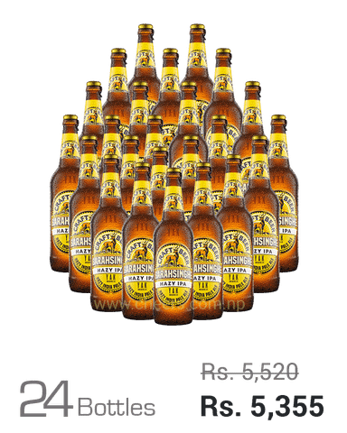 Barahsinghe Craft Hazy IPA 330ML x 24 Bottles