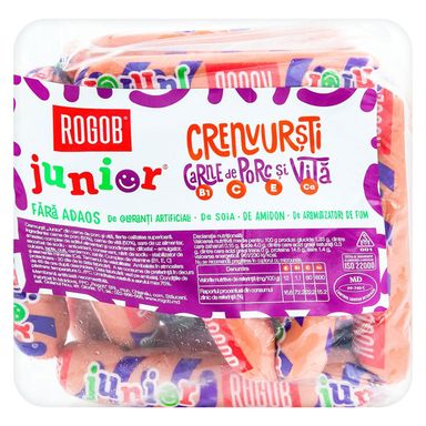 Crenvursti Junior Porc & Vita Rogob