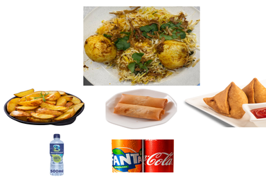 Egg Dum Biryani Meal Deal