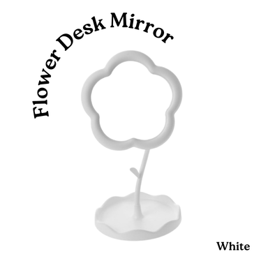 Flower Desk Mirror