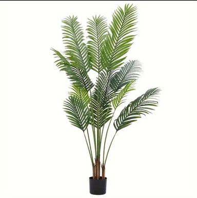 Artificial palm plant for home. Offices, living room and modern spaces.