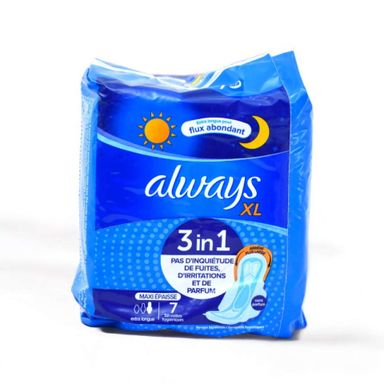 Always  T5 Sanitary Pads, XL Flux Abondunt