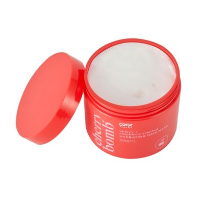 OXX | Haircare Cherry Bomb Hydrating Hair Mask 300ml - Cherry and Raspberry Scented - NEW