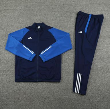 Adidas Navy Blue Full Zipper Jackets + Pants