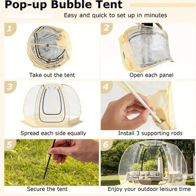 1pc Pop Up Bubble Tent