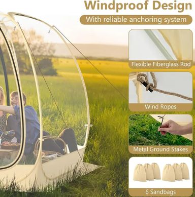 1pc Pop Up Bubble Tent