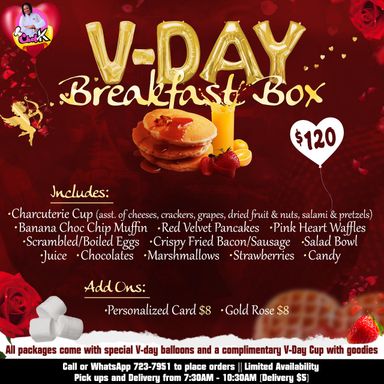 V-DAY BREAKFAST BOX💕💐