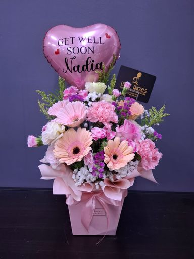 Get Well Soon Flowers Box