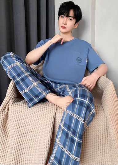 Cotton men pajama set