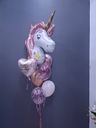 Helium Balloons Set - Unicorn