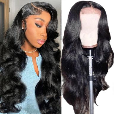 32Inch 4x4 Glueless Body Wave Human Wig