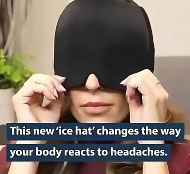 Reusable Ice Pack Head Wrap