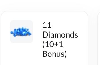 Mlbbb diamond 11 diamond💎