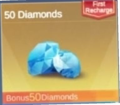 Double diamond 100 💎(50+50) 