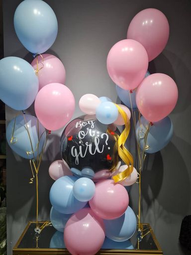 Balloons Decoration - Gender Reveal