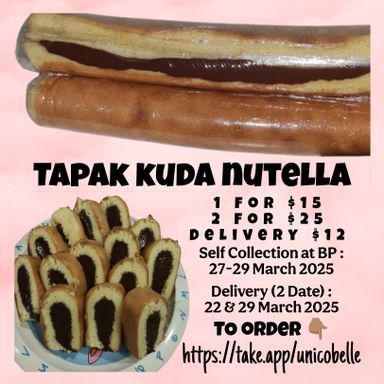 Tapak Kuda Nutella - PREORDER