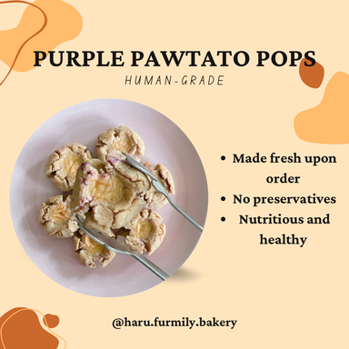 Purple Pawtato Poppers