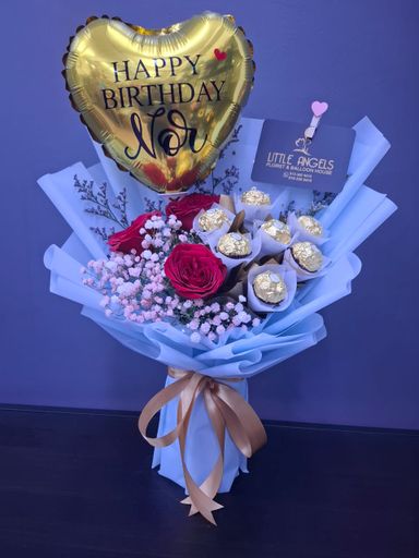 Birthday - Roses and Ferrero