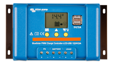 BlueSolar PWM-LCDUSB 12/24V-5A