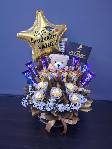 Graduation Bouquet - Mix Choc Box