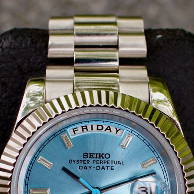 Light Blue Day-Date 