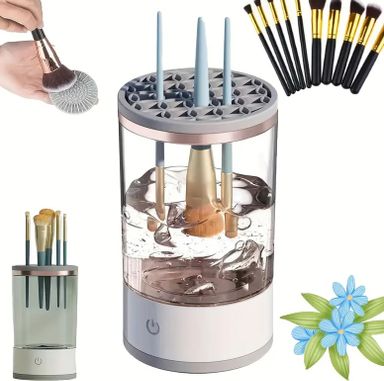 USB Powered Makeup Brush Cleaner.