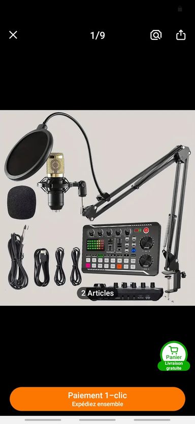 Micro studio professionnel 