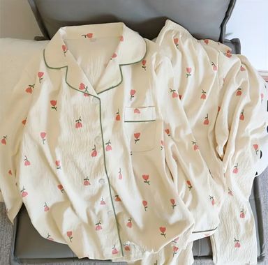 Tulip long sleeves pajama set