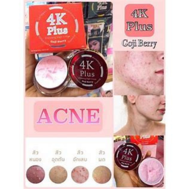  4K Plus 5X Whitening Night Cream Goji Berry