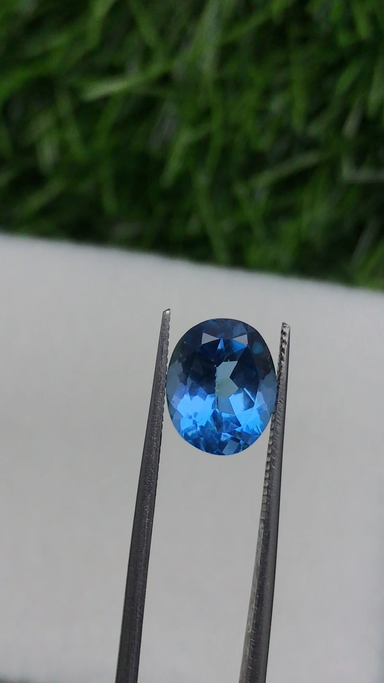 Natural Swiss blue Topaz