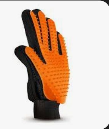 PET DESHEDDING GLOVE 180*50ML ORANGE