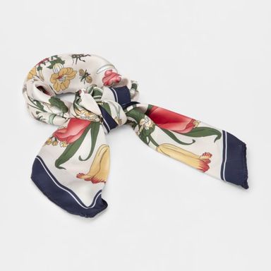 Anko | Hair Scarf - Floral (Blue)