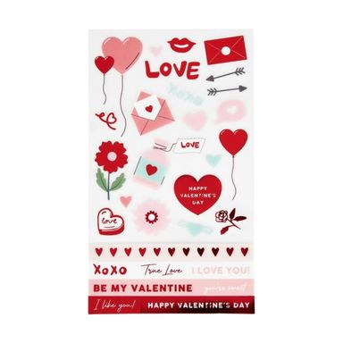 Anko | Valentine's Day Foil Stickers NEW