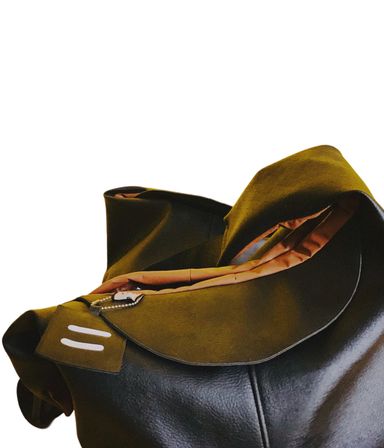 Terra (Earth) Cross Leather Bag