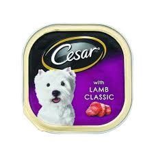 Ceasar dog food tins lamb classic 100gm