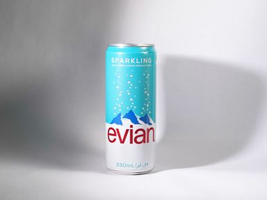 Evian Sparkling Water 330 Ml