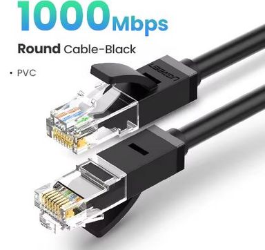 10m UGREEN Ethernet Cat6 Gigabit High Speed 1000Mbps Internet Cable RJ45 Shielded Network LAN Cord