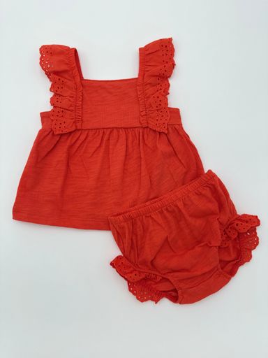  Set 2 Piezas Carters Naranja   