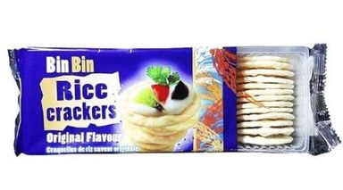 Bin Bin Rice Crackers Original Flavour 100gn