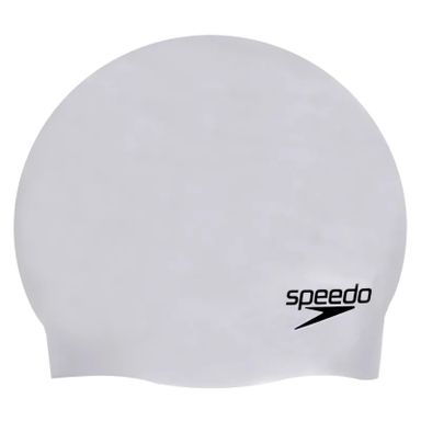 Speedo Plain Moulded Silicone Cap