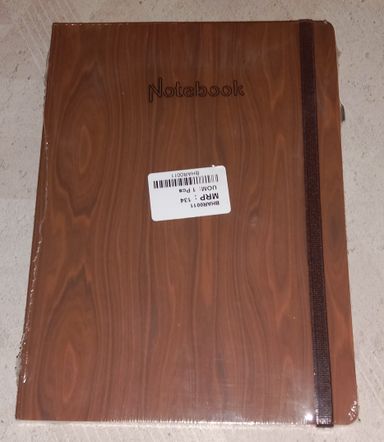 Bharani Mangoose A/5B Elastic Note Book Soft Bound Menb11