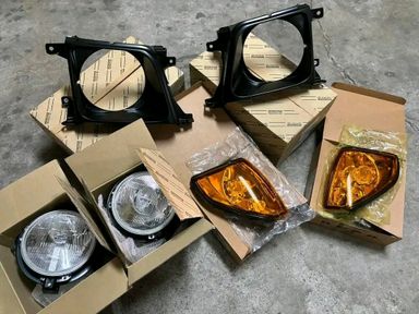 Set headlights & corner Lamps PRADO 90